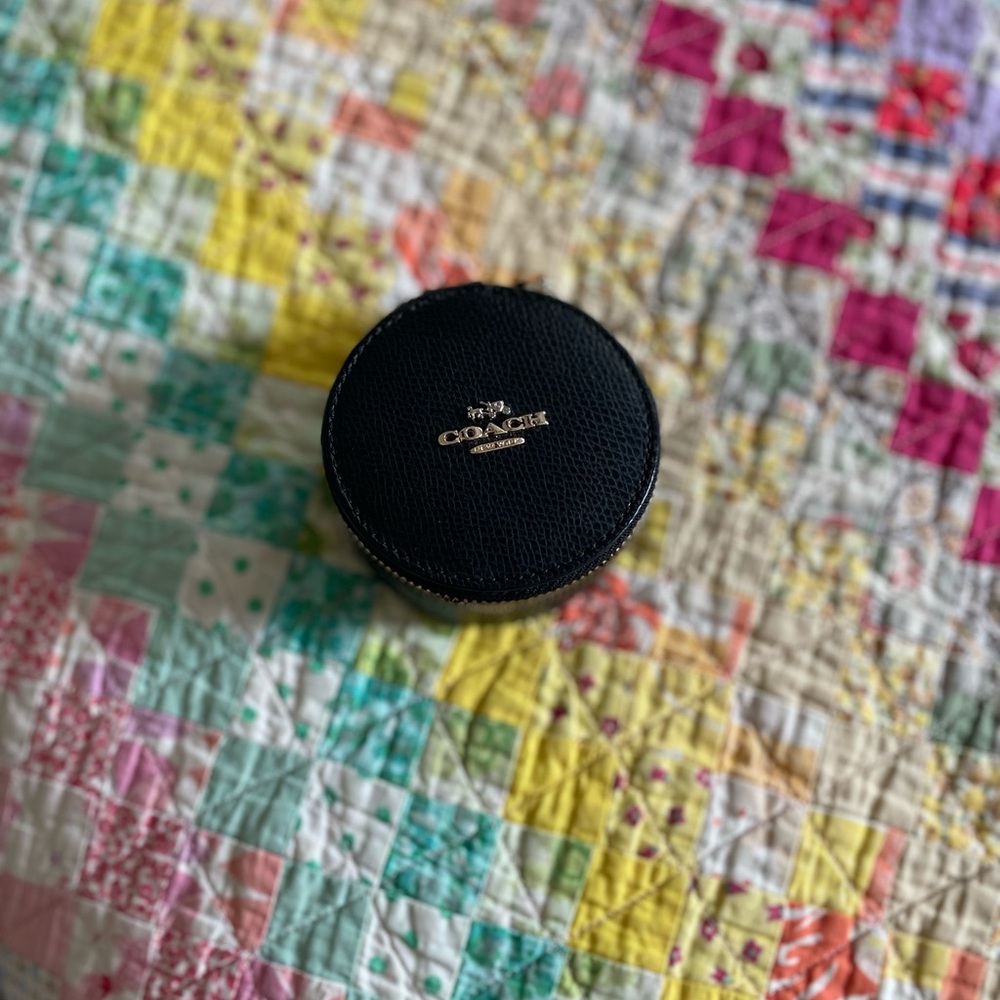 Coach Black Coin Purse